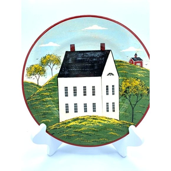 Warren Kimble by Sakura “Country Life” Salad Plate | Brandon House | Replacement - Picture 1 of 4